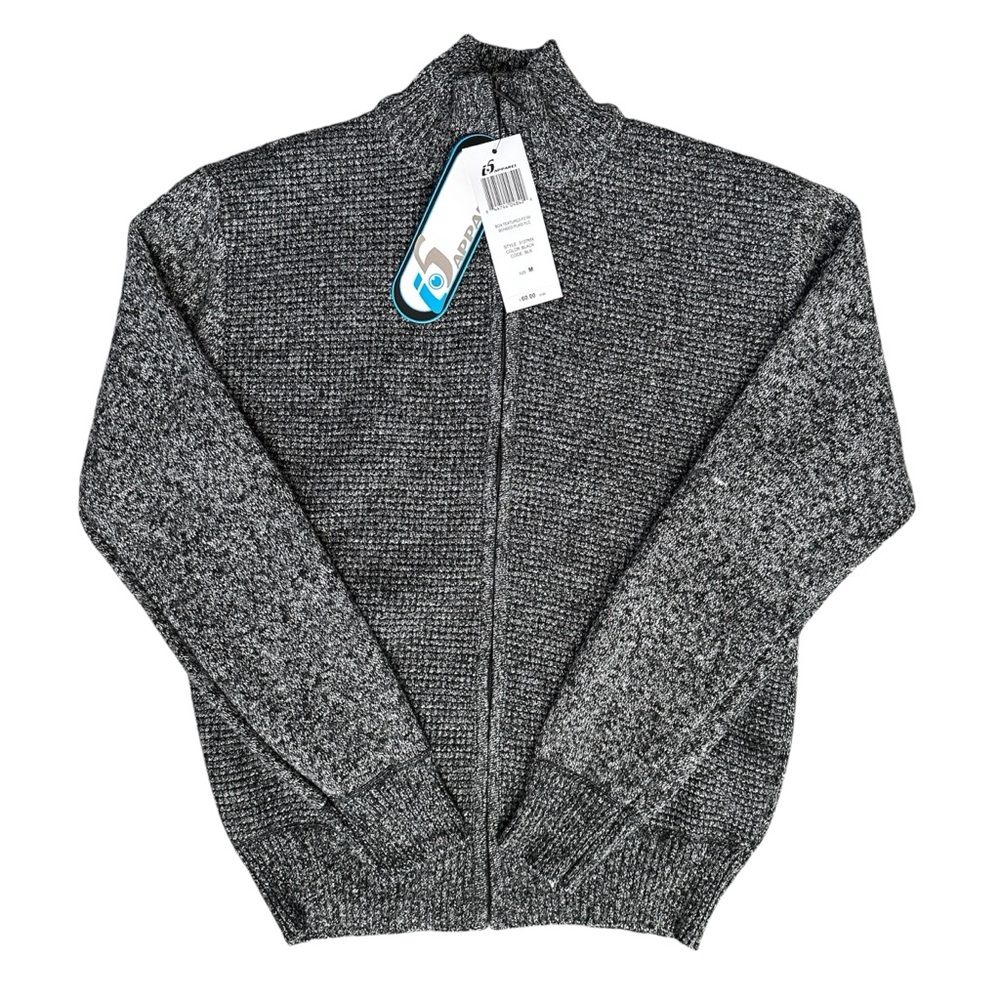 NWT! Men's i5 Apparel Grey Full Zip Up Jacket Size Medium